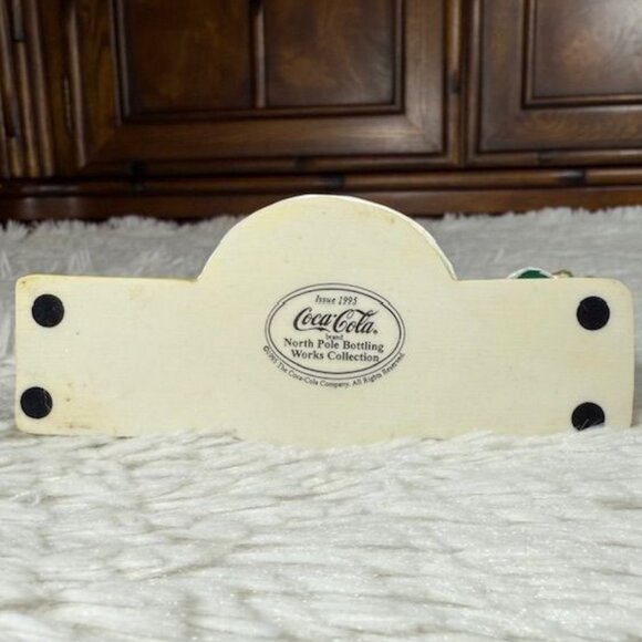 Vintage Coca-Cola 'Quality Control' North Pole Bottling Works Figurine #71005 - Picture 10 of 16